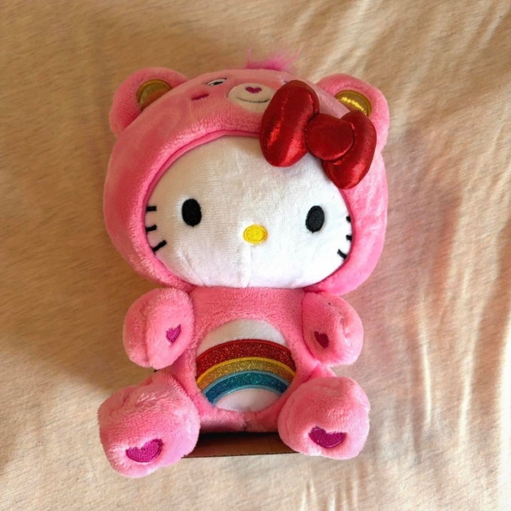 Hello Kitty x Care Bears NWT in Box Plush Collector Stuffed Animal